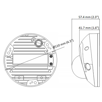 KAMERA WANDALOODPORNA IP DS-2CD2526G2-IS 2.8MM D PL AcuSense - 1080p Hikvision